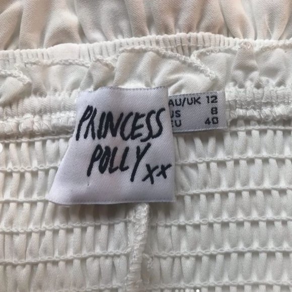 White Summer/Spring Dress Tight Fitting - Picture 5 of 5